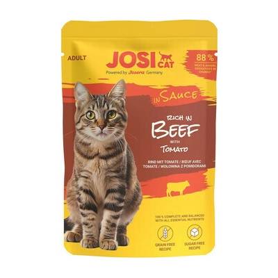 JOSERA JosiCat Bohaté na hovädzie v omáčke krmivo pre mačky 85 g