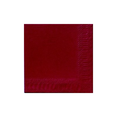 DUNI servítky 1V 33Cm Bordeaux 500ks