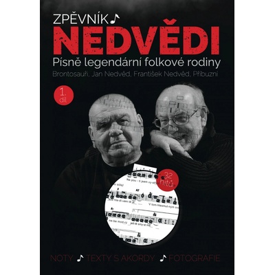 Nedvědi Honza a František Zpěvník Bratrů Nedvědů CD – Sleviste.cz