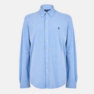 Ralph Lauren Риза Polo Ralph Lauren Men's Slim Fit Button-Down Plain Shirt - Isle Heather - sportihobi - 442,00 лв