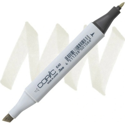 Lihová fixa COPIC Classic oboustranná Fine & Chisel, Brick white (E40)