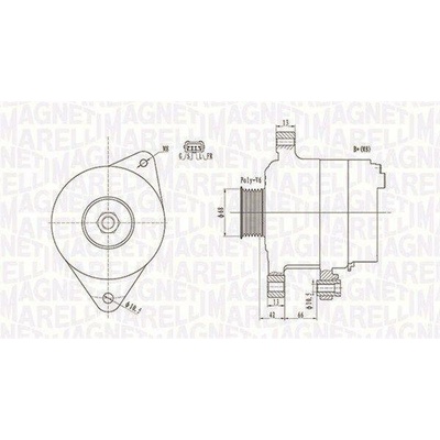 generátor MAGNETI MARELLI 063732112010
