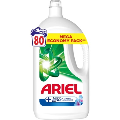 Ariel Color +Lenor prací gel 3,6 l 80 PD