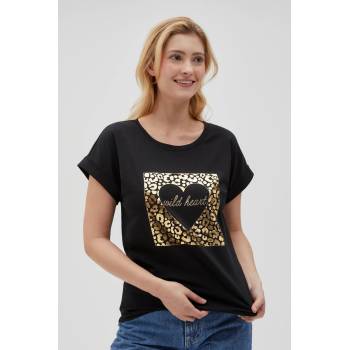 Moodo Дамска черна тениска Moodo Moodo | Cheren | ЖЕНИ | S