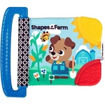 Baby Einstein Мека книжка с гризалки и текстури Shapes at the Farm, 0m+ (17614-000)