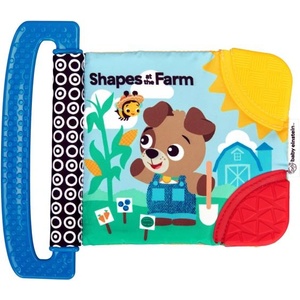Baby Einstein Мека книжка с гризалки и текстури Shapes at the Farm, 0m+ (17614-000)