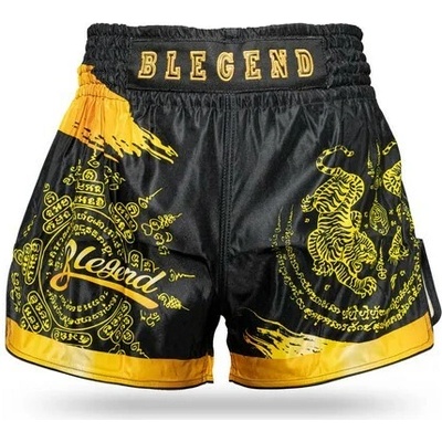 Blegend Muay Thai Blegend Gold Tiger Unisex čierna-zlatá