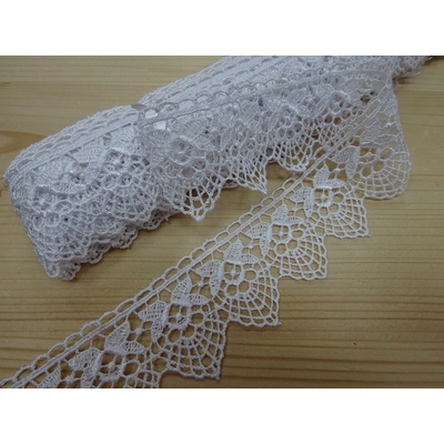 Krajka 100% Polyester š.4cm