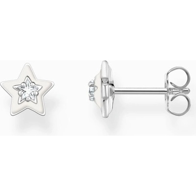 Thomas Sabo náušnice White star H2273-041-14