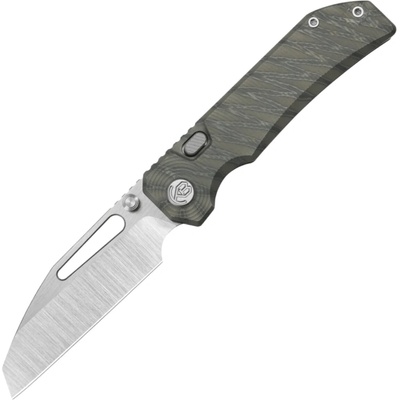 KB Knives Venom Belt Satin S90V Blade Flame Ano Titanium KB435B