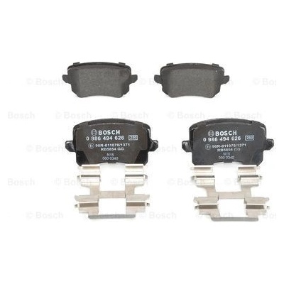 BOSCH Sada brzdových platničiek kotúčovej brzdy 0986494626