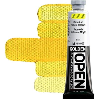 Golden Artist Colors Open АКРИЛНА боя Cadmium Yellow Medium 59 ml 1 бр (0007130-2)