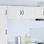 vidaXL Панел за миялна машина Kalmar Лъскаво бяло 50 x 31 x 40 см (884542)