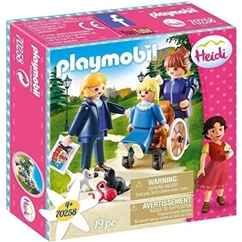 Playmobil 70258 Klára s otcom a slečna Rottenmeierová