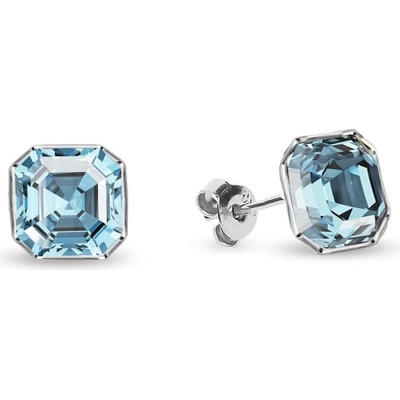 Spark modré se Swarovski Elements Imperial Studs K44806AQ Aquamarine