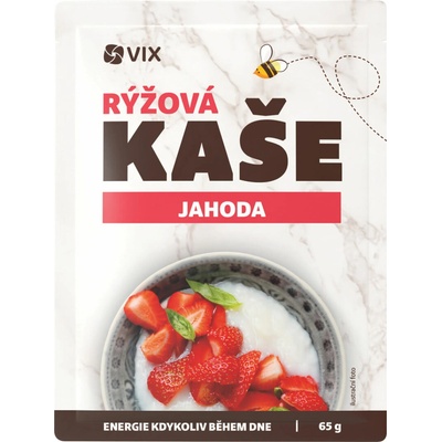 Vix Ryžová kaša jahoda 65 g