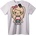 NOONEBRAND Тениска Сладко Момиче с Розова Панделка - 3XL, White