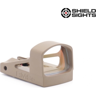Shield Sights GBR Reflex Mini Sight Compact GLASS edition 8MOA Dot FDE