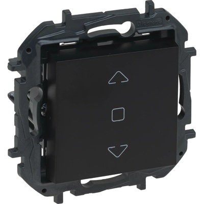 LEGRAND Spínač NILOÉ STEP 863544B žaluziový černá 863544B