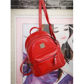 Image 1 of Мини дамска раница - Monza (2 цвята) | Кожени раници дамски