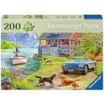Ravensburger Пъзел Ravensburger от 200 XL части - Лятна къща край езерото (7012001370)