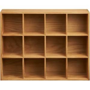 House Nordic На няколко нива стенен рафт от декор от дъб в естествен цвят 11 cm Soria - House Nordic (4293035)
