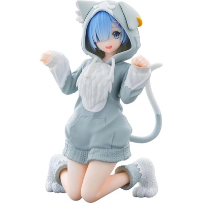 SEGA Статуетка Sega Animation: Re: Zero Starting Life in Another World - Rem (Yumemirize) (Mofumofu Pack), 11 cm (SEGA45325)