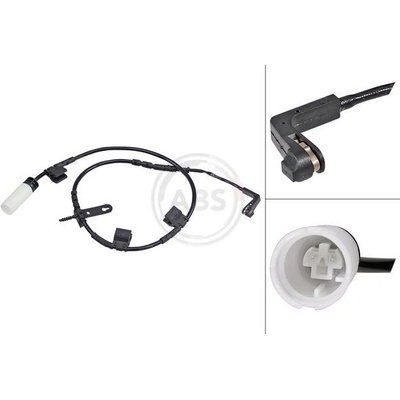 Výstražný kontakt, opotrebenie brzdového obloženia A.B.S. 39645