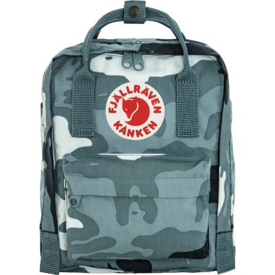 Fjällräven Дневна раница Fjällräven Kånken Graphics 7 Mini Daypack - Nimbus Blue / Hidden Animals - размер One Size (504-1356-0211)