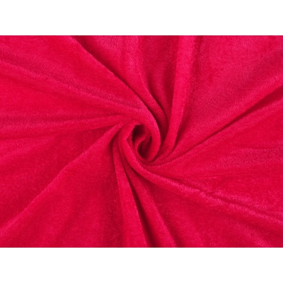 Prima-obchod Elastický samet Panné pololesklý, barva 3 pink