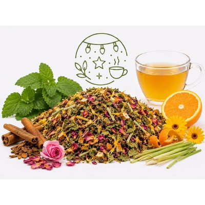 QuickTea Vánoční světýlka bylinná směs 80 g