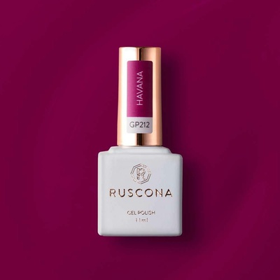 Ruscona gel lak HAVANA 212 11 ml