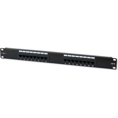 TECHLY I-PP 16-RU-C6T Патч панел 16 UTP C6 (I-PP 16-RU-C6T)