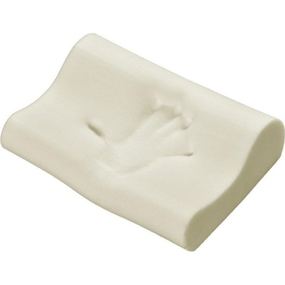 Brotex Polštář anatomický VISCO s pamětí povlak z jersey bílá 45x35