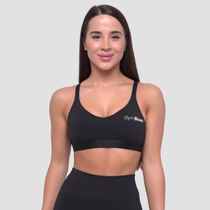 GymBeam Спортен сутиен Essence String Black L