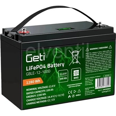 GETI LiFePO4 12,8V 100Ah GBLE-12-100D – Zboží Živě