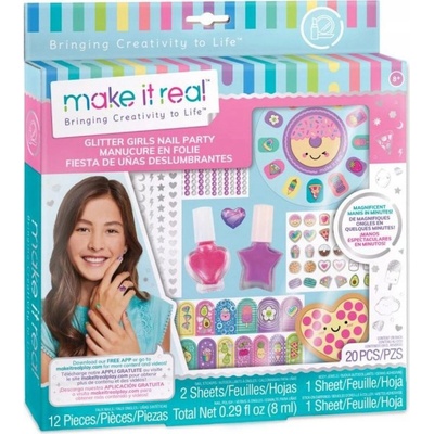 Make it real - Sada na manikúru Glitter Girl
