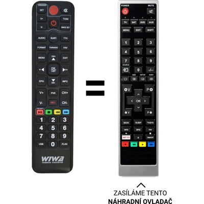 Dálkový ovladač Predátor WIWA H.265 Lite