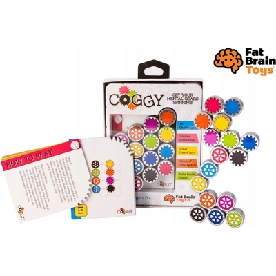 Fat Brain Toys Logická hra Coggy Vzdělávací hra 6+