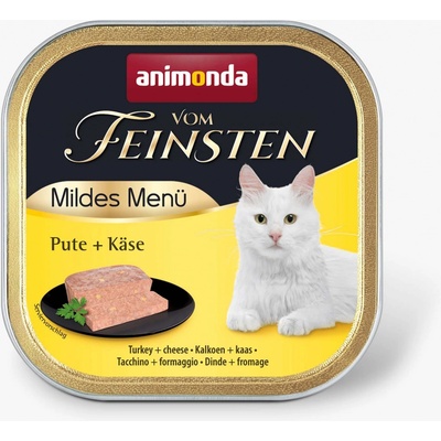 Vom Feinsten Adult Mildes Menu Turkey with cheese 100 g