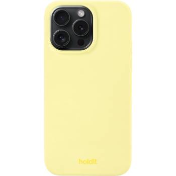 Image 1 of Holdit Калъф Holdit - Silicone, iPhone 15 Pro Max, Lemonade (7330985161599)