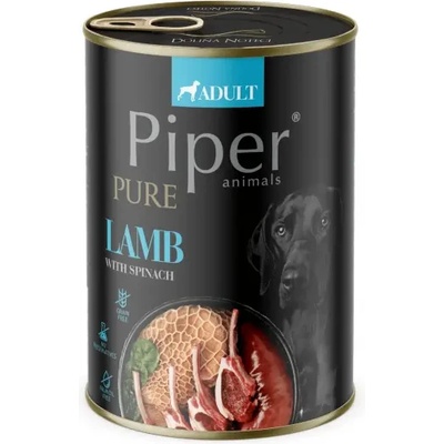 Dolina Noteci Pure Dog Adult Агне и Спанак - Консерва за израснали кучета от всички породи 400 гр