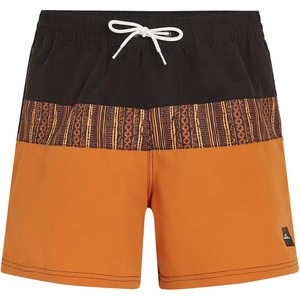 O'Neill Бански гащета O´neill Cali Block 15´´ swimming shorts - Orange (Orange Pressed Lines)