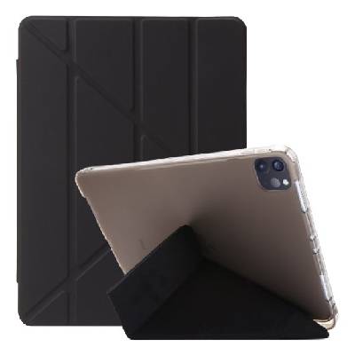 Калъф с оригами стойка и място за Apple Pencil за iPad Air 4 (2020) / Air 5 (2022) / Pro 11" (2018-2022) - черно (29257)