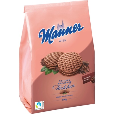 Manner Törtchen Schoko-Brownie 400 g – Zbozi.Blesk.cz