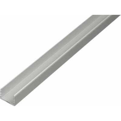 U-profil samosvorný, 19,9 × 15 × 2 mm, 2 m, hliník 30807
