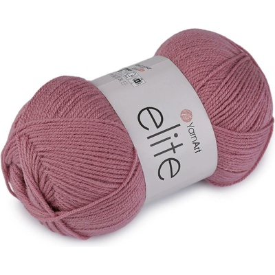 Pletací příze Elite 100 g Varianta: 5 (3017) lila, Balení: 1 ks 61629/160037/286326
