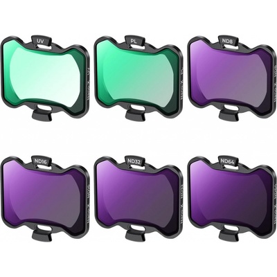 K&F Concept DJI Avata2 6pcs Kit UV+PL+ND8+ND16+ND32+ND64)with 1pc cleaning cloths