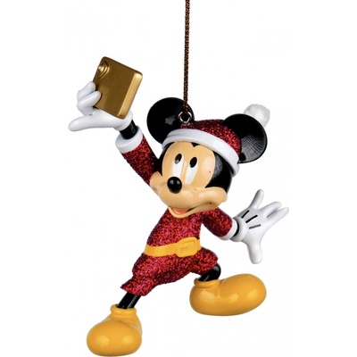 Disney Vánoční ozdoba Mickey s foťákem