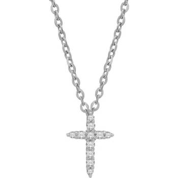 Cara Diamanti Дамско златно колие с диаманти Cara Diamanti K104-10020W (K104-10020W)